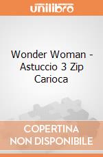 Wonder Woman - Astuccio 3 Zip Carioca gioco