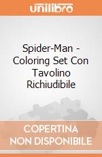Spider-Man - Coloring Set Con Tavolino Richiudibile gioco di Joko