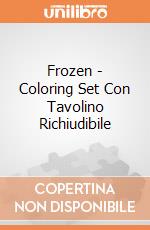 Frozen - Coloring Set Con Tavolino Richiudibile gioco di Joko