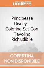 Principesse Disney - Coloring Set Con Tavolino Richiudibile gioco di Joko