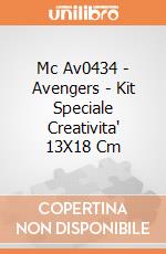 Mc Av0434 - Avengers - Kit Speciale Creativita' 13X18 Cm gioco di MC