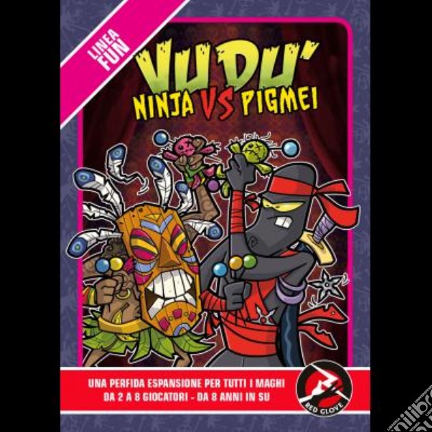 Vudù. Ninja Vs Pigmei. [Espansione per Vudù]. gioco di Red Glove Giochi
