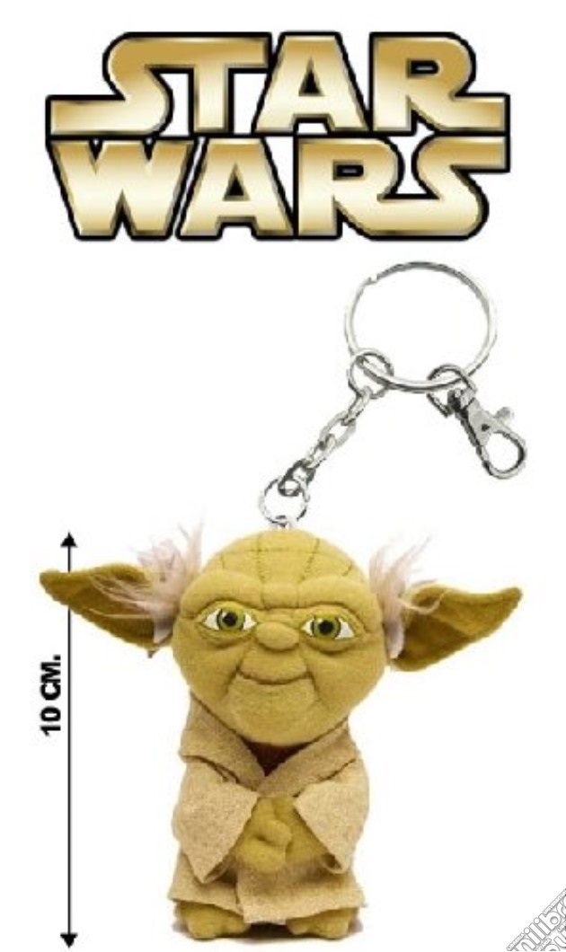 Star Wars - Portachiave In Peluche Yoda Cm 13 gioco di Joy Toy