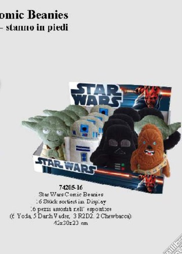 Star Wars - Comic Beanies 18 Cm gioco di Joy Toy