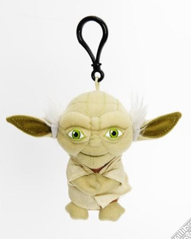 Star Wars - Yoda Portachiavi In Peluche Con Suono Cm 10 gioco di Joy Toy