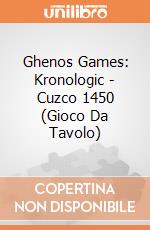 Ghenos Games: Kronologic - Cuzco 1450 (Gioco Da Tavolo) giochi