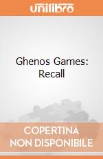 Ghenos Games: Recall giochi