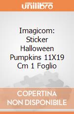 Imagicom: Sticker Halloween Pumpkins 11X19 Cm 1 Foglio gioco