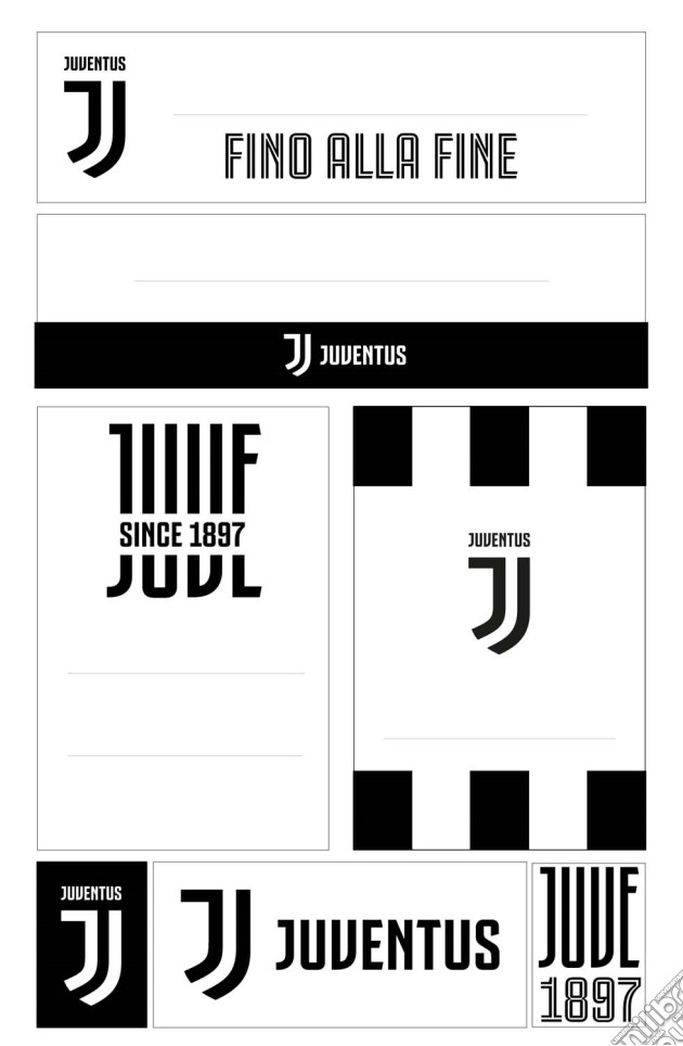 Imagicom Labjuv02 - Juventus Sticky Labels Logo gioco di Imagicom
