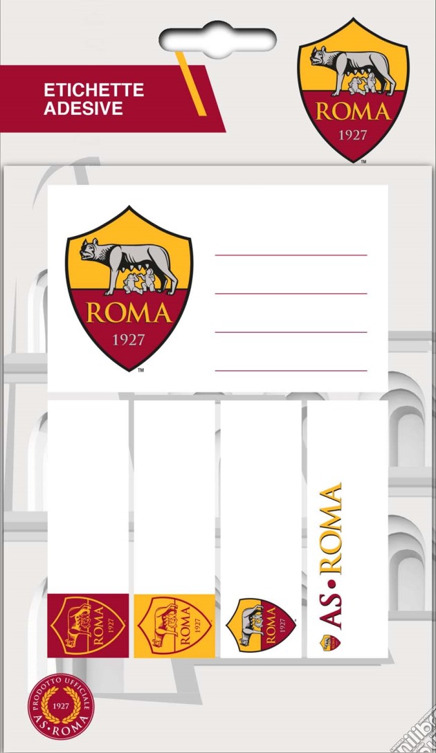 Calcio: Imagicom - As Roma Sticky Labels Logo gioco di Imagicom