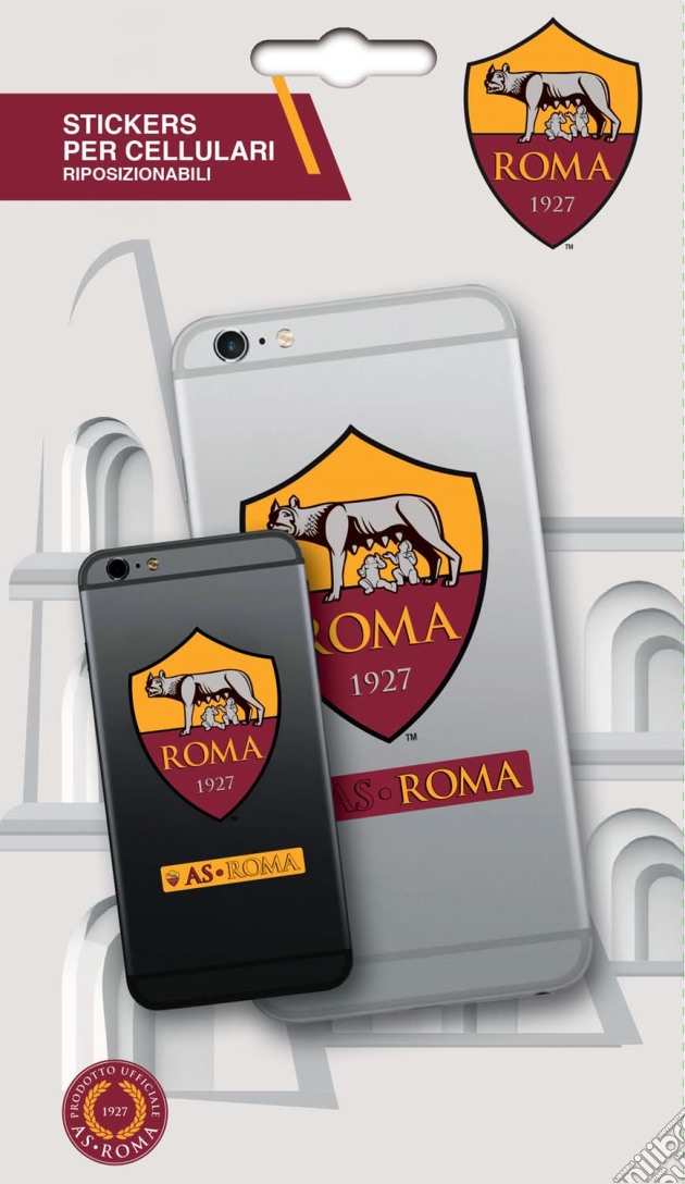 Imagicom Phonerom01 - As Roma Stickers For Mobile Logo gioco di Imagicom