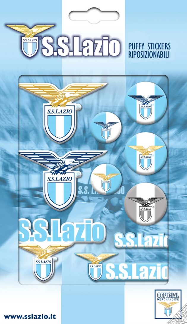 Imagicom Pufflaz01 - Lazio Puffy Stickers Logo gioco di Imagicom