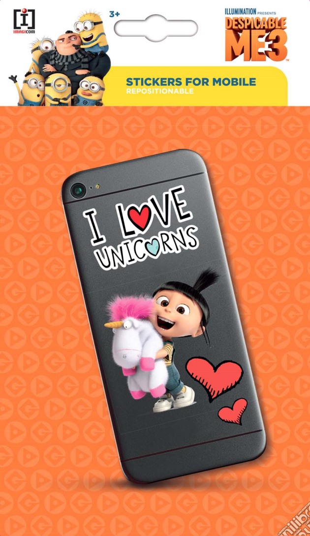 Imagicom Phonemin03 - Minions Stickers For Mobile Agnes gioco di Imagicom