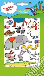 Imagicom Puffnic02 - Nicoletta Costa Puffy Stickers Jungle giochi