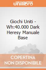Giochi Uniti - Wh:40.000 Dark Heresy Manuale Base giochi