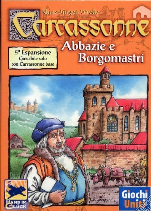 Carcassonne esp.5: Abbazie e Borgomastri gioco di GTAV