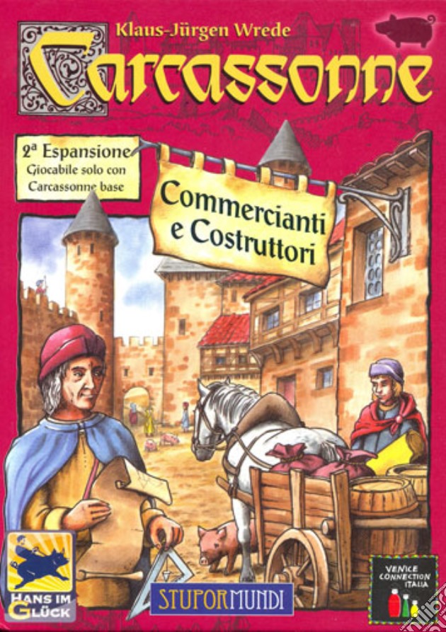 Giochi Uniti: Carcassonne - Espansione 2 Commercianti E Costruttori gioco di GTAV