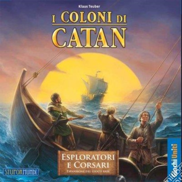 I Coloni di Catan. Esploratori e Corsari. [Espansione per i Coloni di Catan]. gioco di Giochi Uniti