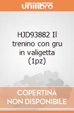 HJD93882 Il trenino con gru in valigetta (1pz) giochi