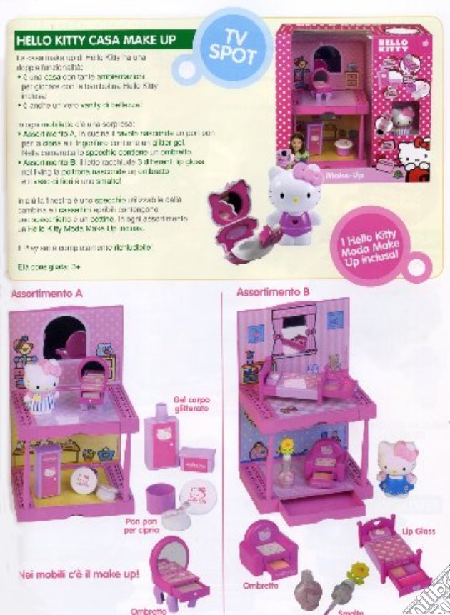 Hello Kitty - Casa Make Up gioco