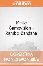 Minix: Gamevision - Rambo Bandana gioco di FIGU