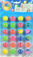 Ginmar: Palle - (202B) - Set 24 Palle Matte Colori Fluo giochi