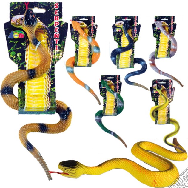 Ginmar: Animali - (044A) - Serpente A Sonagli Col. Ass. Su Card gioco