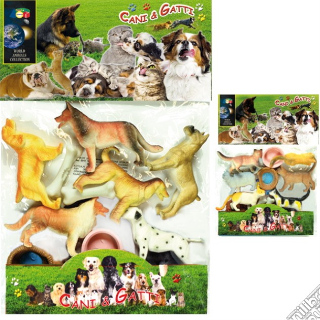 Ginmar: Animali - (028A) - Busta Cani O Gatti, Ass. gioco