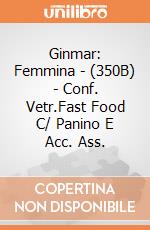 Ginmar: Femmina - (350B) - Conf. Vetr.Fast Food C/ Panino E Acc. Ass. gioco