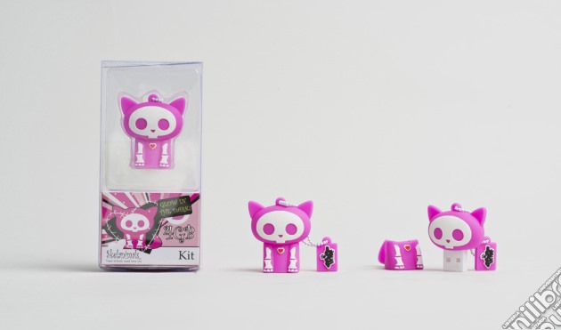 Skelanimals - Kit Il Gatto - Chiavetta USB Tribe 4GB gioco di Tribe