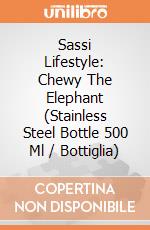 Sassi Lifestyle: Chewy The Elephant (Stainless Steel Bottle 500 Ml / Bottiglia) giochi