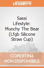 Sassi Lifestyle: Munchy The Bear (Lfgb Silicone Straw Cup) giochi