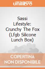 Sassi Lifestyle: Crunchy The Fox (Lfgb Silicone Lunch Box) giochi