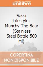 Sassi Lifestyle: Munchy The Bear (Stainless Steel Bottle 500 Ml) giochi