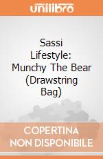 Sassi Lifestyle: Munchy The Bear (Drawstring Bag) giochi