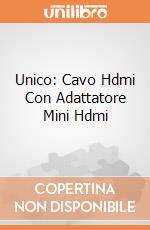 Unico: Cavo Hdmi Con Adattatore Mini Hdmi giochi