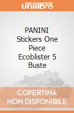 PANINI Stickers One Piece Ecoblister 5 Buste giochi