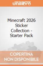 Minecraft 2026 Sticker Collection - Starter Pack giochi