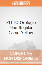 ZITTO Orologio Fluo Regular Camo Yellow gioco di GORO