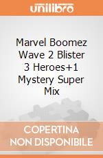 Marvel Boomez Wave 2 Blister 3 Heroes+1 Mystery Super Mix gioco di FIGU