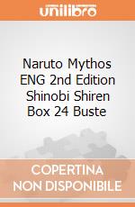 Naruto Mythos ENG 2nd Edition Shinobi Shiren Box 24 Buste giochi