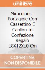 Miraculous - Portagioie Con Cassettino E Carillon In Confezione Regalo 18X12X10 Cm gioco di Joy Toy