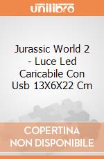Jurassic World 2 - Luce Led Caricabile Con Usb 13X6X22 Cm gioco di Joy Toy