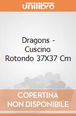 Dragons - Cuscino Rotondo 37X37 Cm gioco di Joy Toy