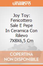 Joy Toy: Fenicottero Sale E Pepe In Ceramica Con Rilievo 7X8X6,5 Cm gioco di Joy Toy