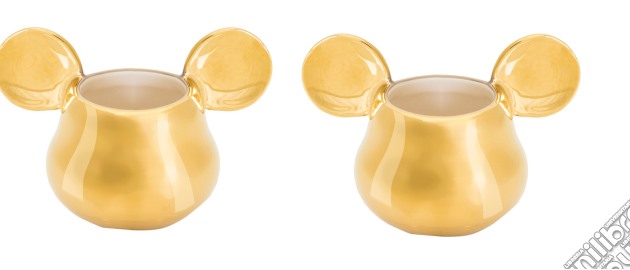 Disney: Joy Toy - Mickey Mouse (Deluxe Tazzine Espresso 3D In Ceramica Dorata 2 Pezzi) gioco di Joy Toy