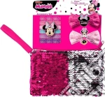Disney: Joy Toy - Minnie Set Con 6 Elastici, 2 Pinze Per Capelli E Borsettina giochi