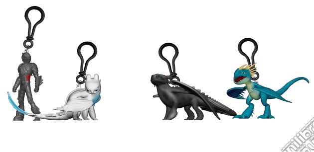 Dragon Trainer 3: Joy Toy - Clip On 3D In Pvc 7-11 Cm (Assortimento) gioco