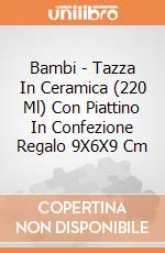 Bambi - Tazza In Ceramica (220 Ml) Con Piattino In Confezione Regalo 9X6X9 Cm gioco di Joy Toy