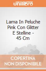 Lama In Peluche Pink Con Glitter E Stelline - 45 Cm gioco di Joy Toy